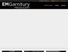 Tablet Screenshot of garnitury-em.pl